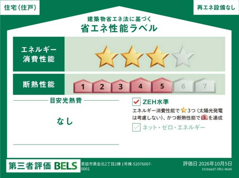 Energy Saving Label
