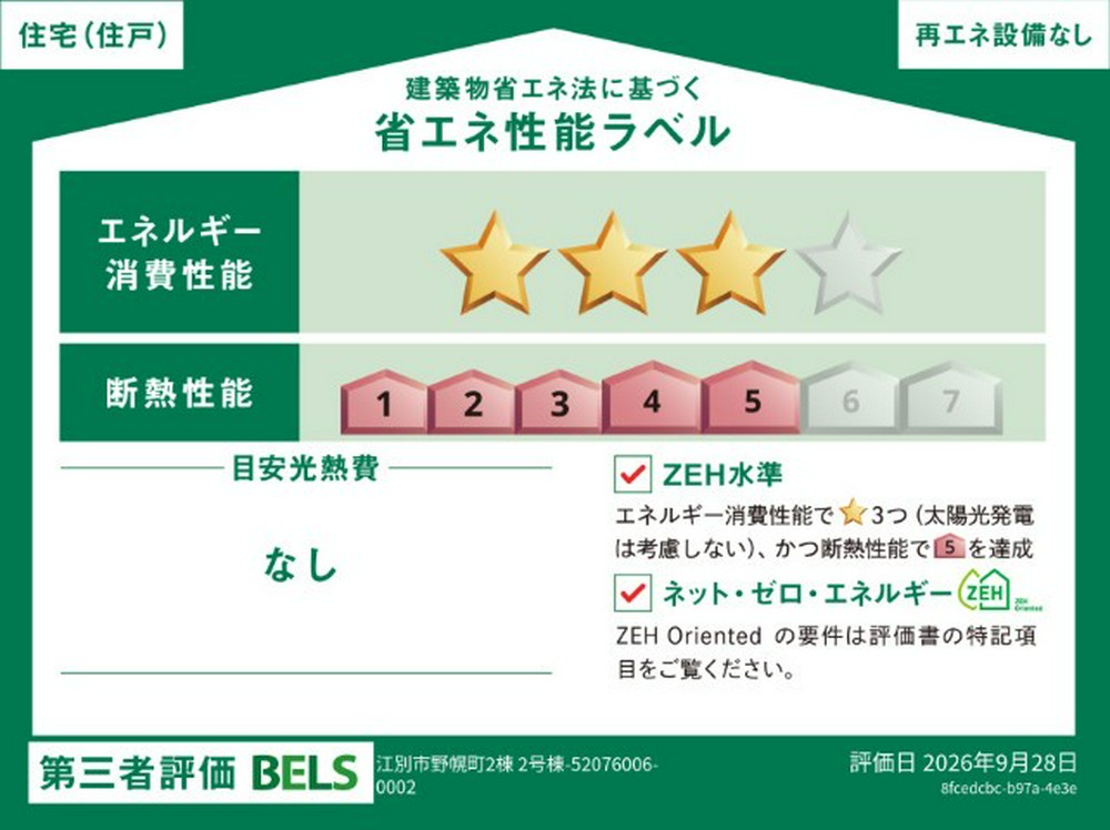 Energy Saving Label