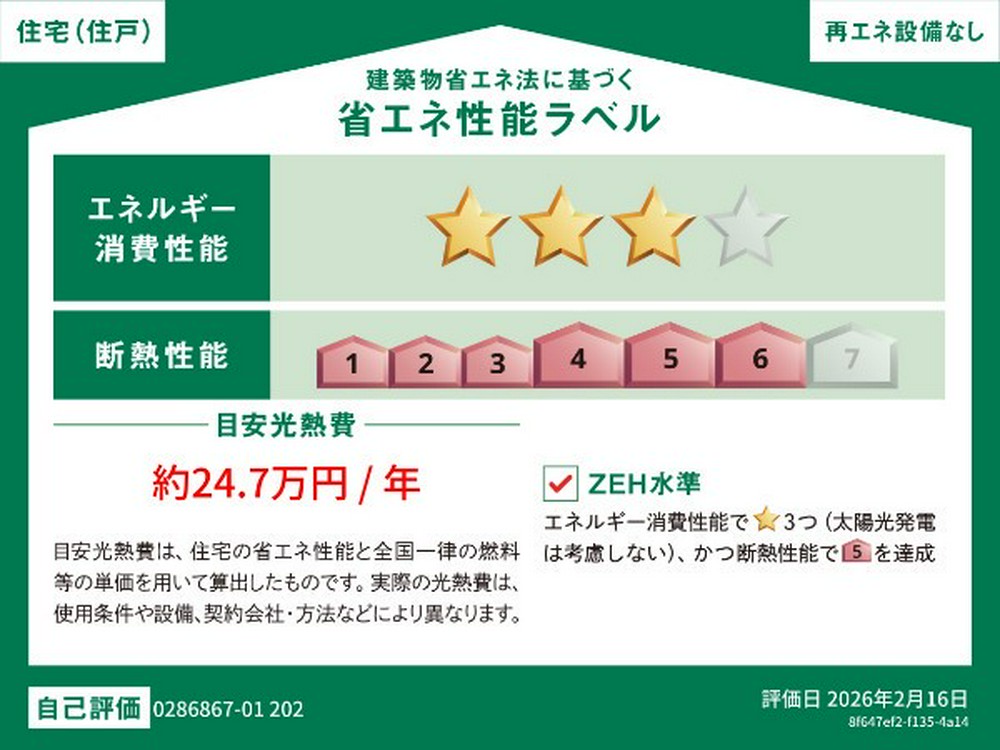 Energy Saving Label