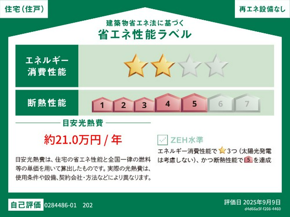 Energy Saving Label