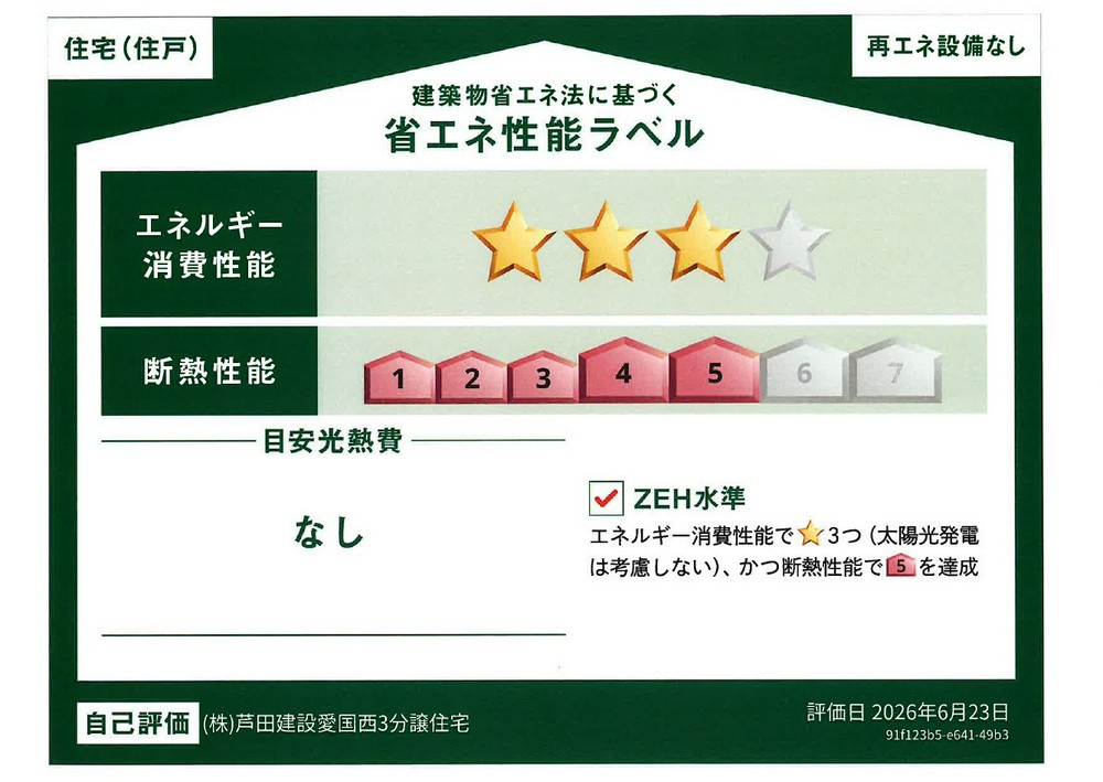 Energy Saving Label
