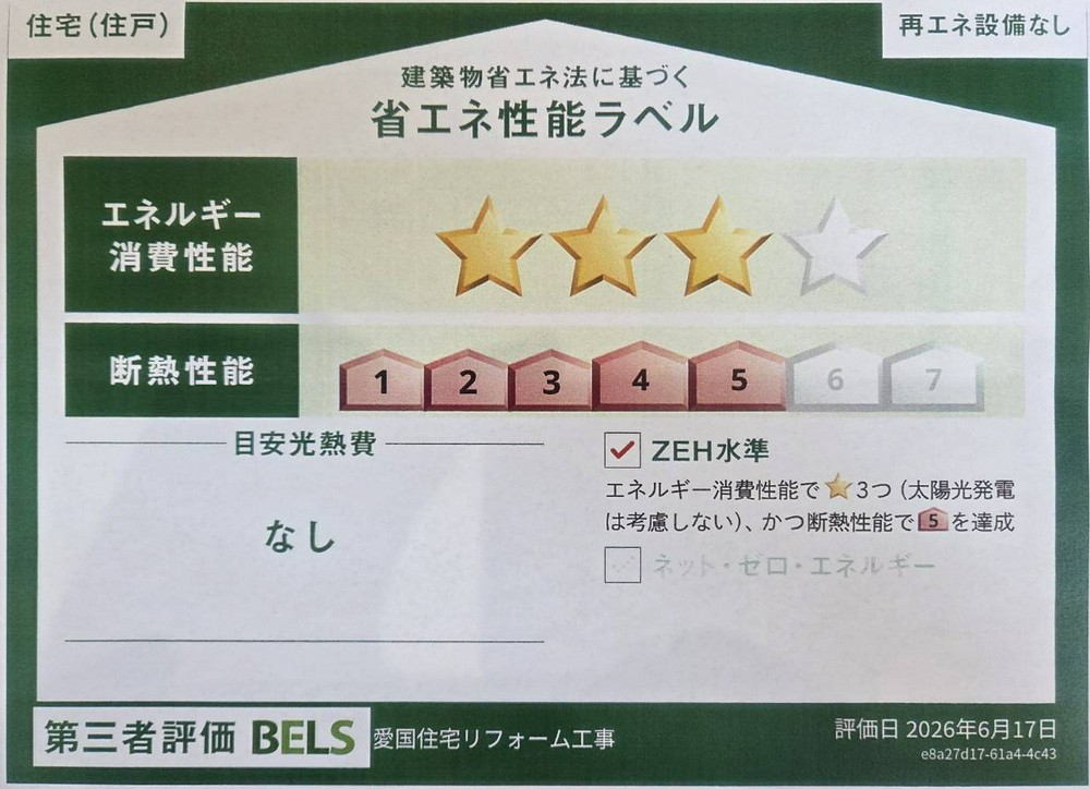 Energy Saving Label